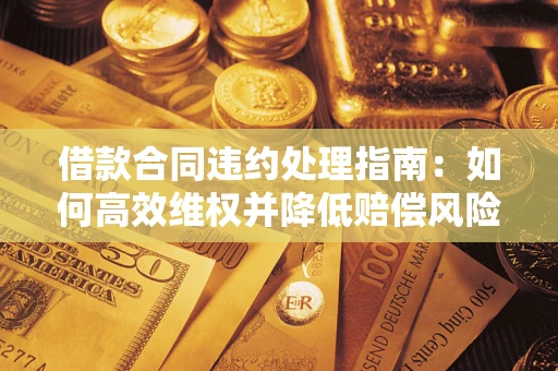北京借款合同违约处理指南：如何高效维权并降低赔偿风险？