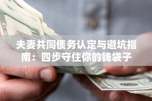 北京夫妻共同债务认定与避坑指南：四步守住你的钱袋子