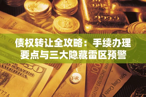 北京债权转让全攻略：手续办理要点与三大隐藏雷区预警
